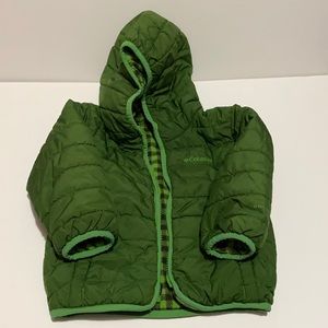 COLUMBIA REVERSIBLE TODDLER JACKET 3T